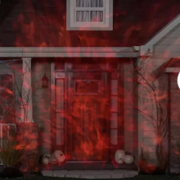 Haunted Living Fire Projection Light Fireblaze Projector Flame Effect Red - Picture 7 of 9